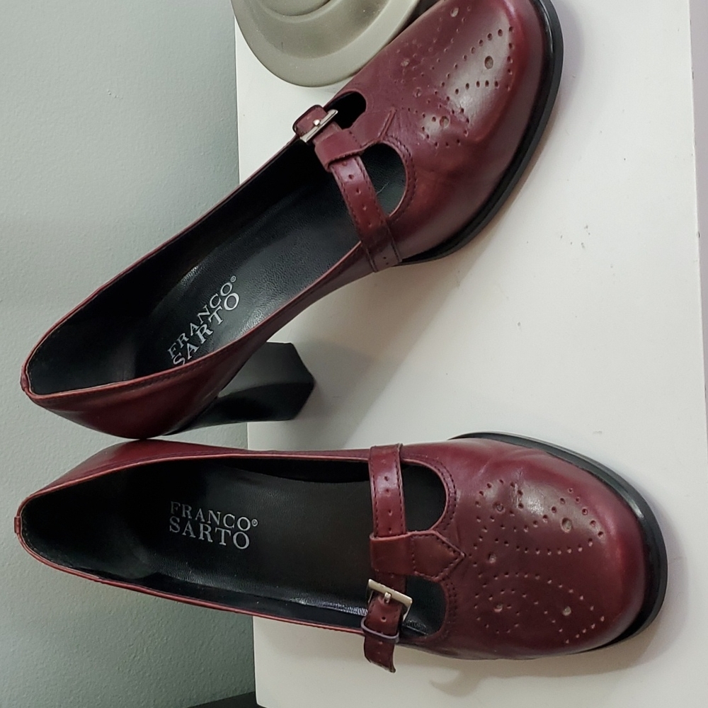 Franco Sarto Mary Jane type Heel